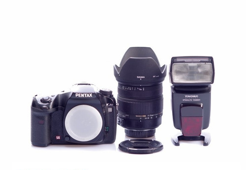 Pentax kit sigma dc os - k-20,