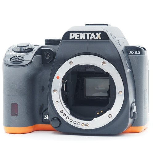 Pentax nero arancione - pentax, nero/arancione